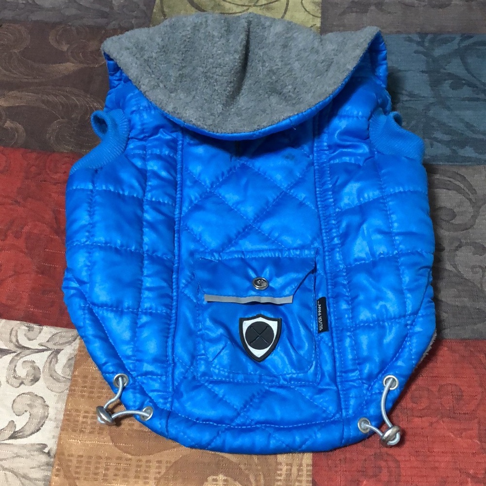 🐕‍🦺 Silver Paw Jacket for a small Dog 🐕